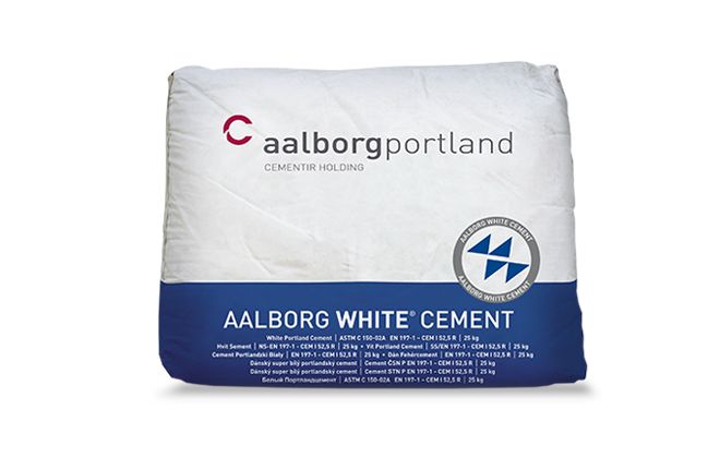 Cements  Baltais AALBORG WHITE  25 kg
